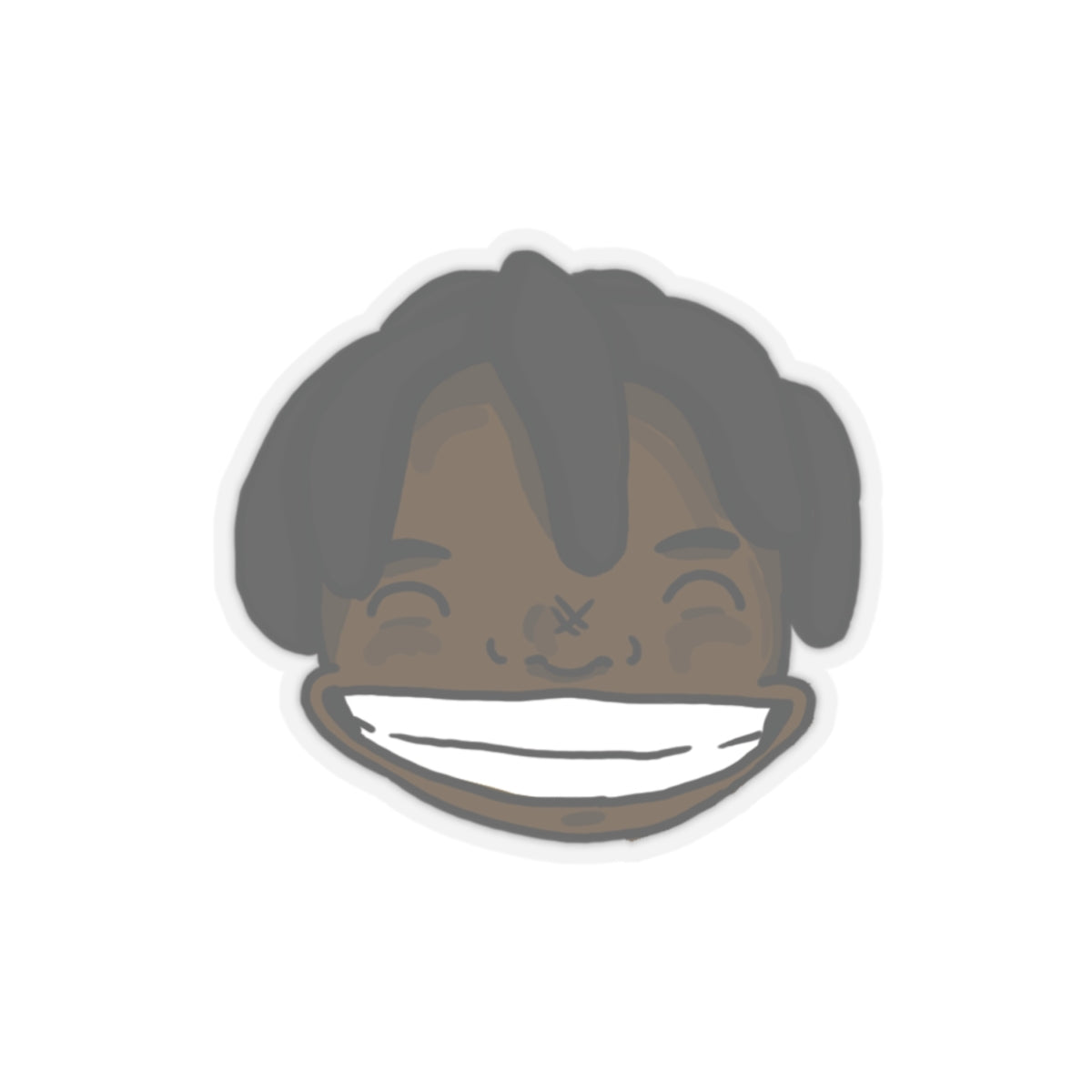 Swisha Face Logo Stickers