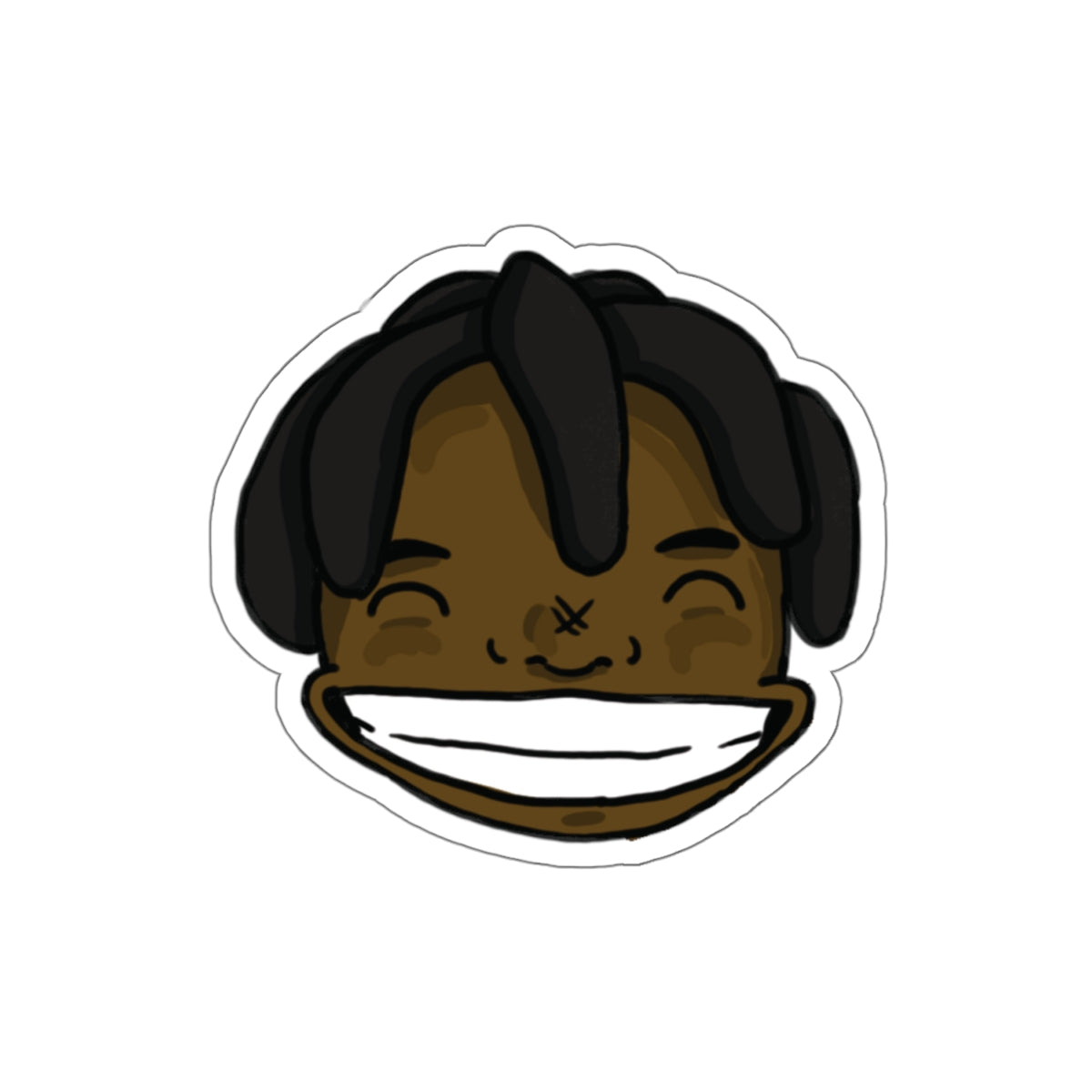 Swisha Face Logo Stickers