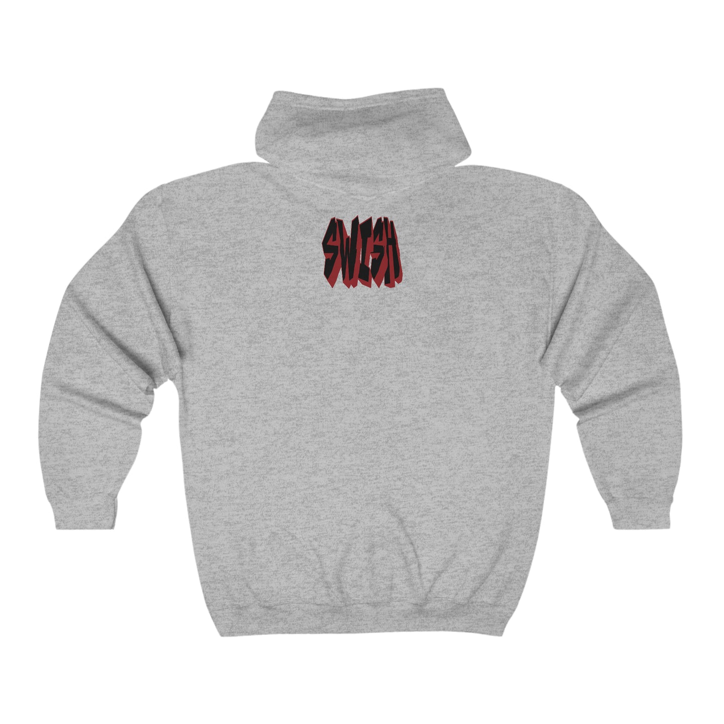 Swisha Face Logo Zip Up Jacket