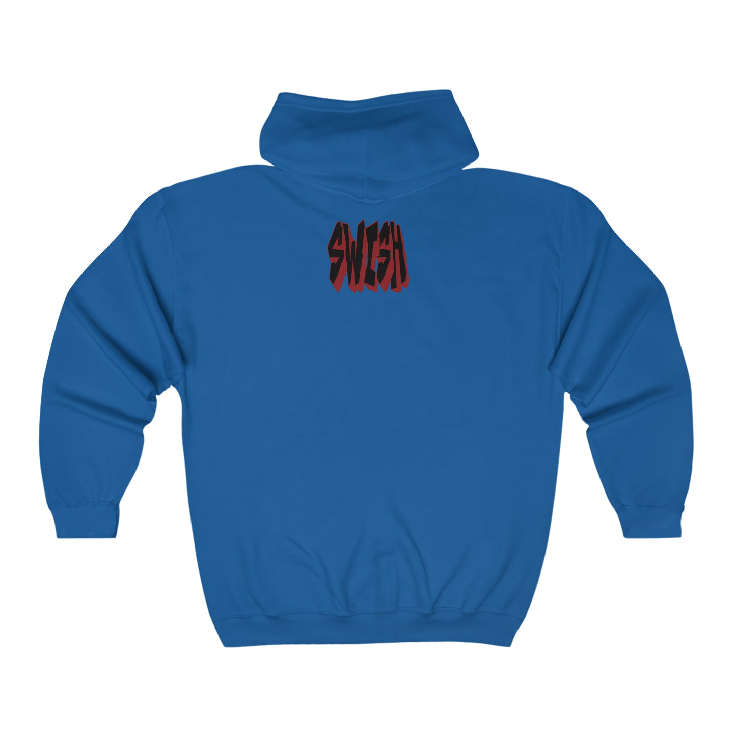 Swisha Face Logo Zip Up Jacket