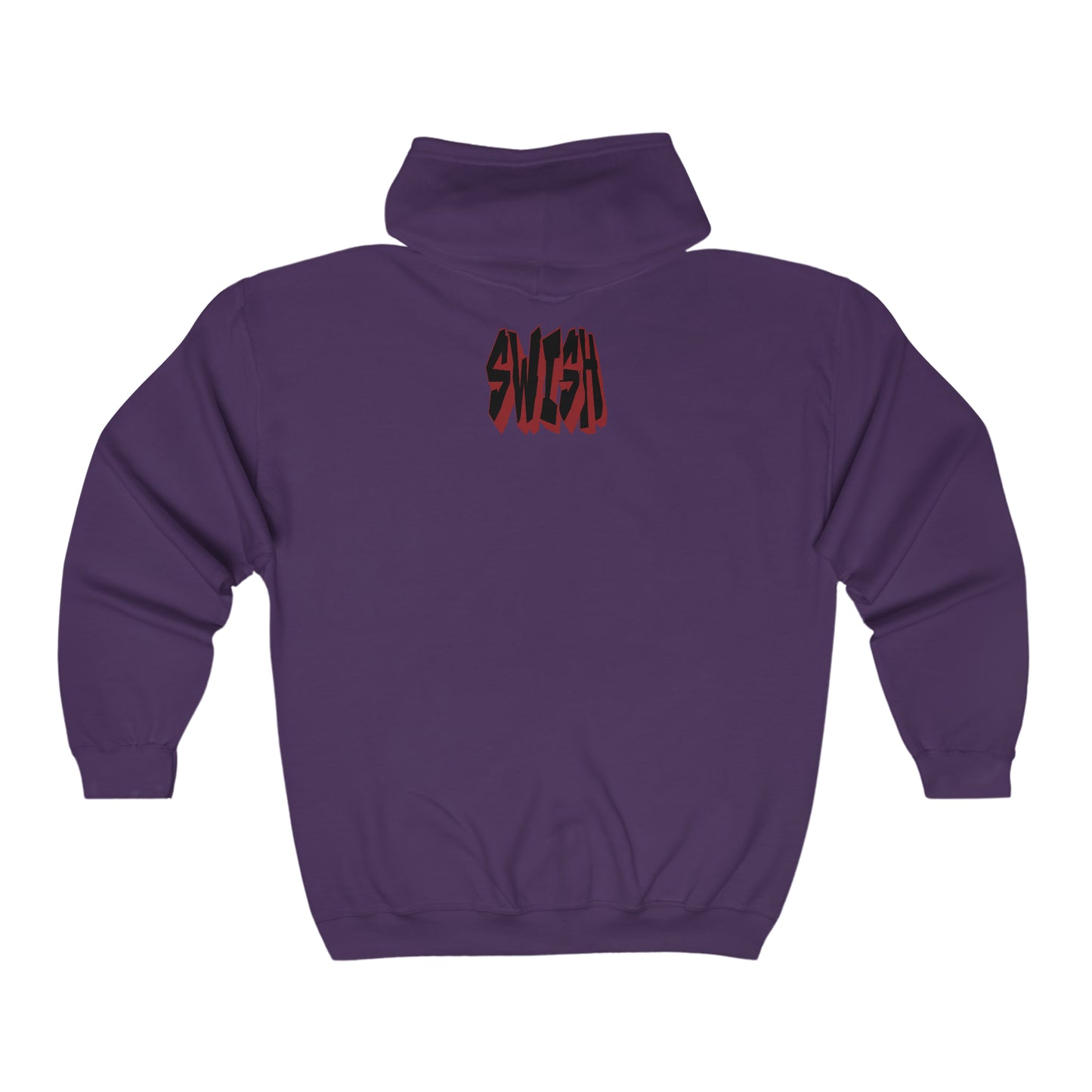 Swisha Face Logo Zip Up Jacket