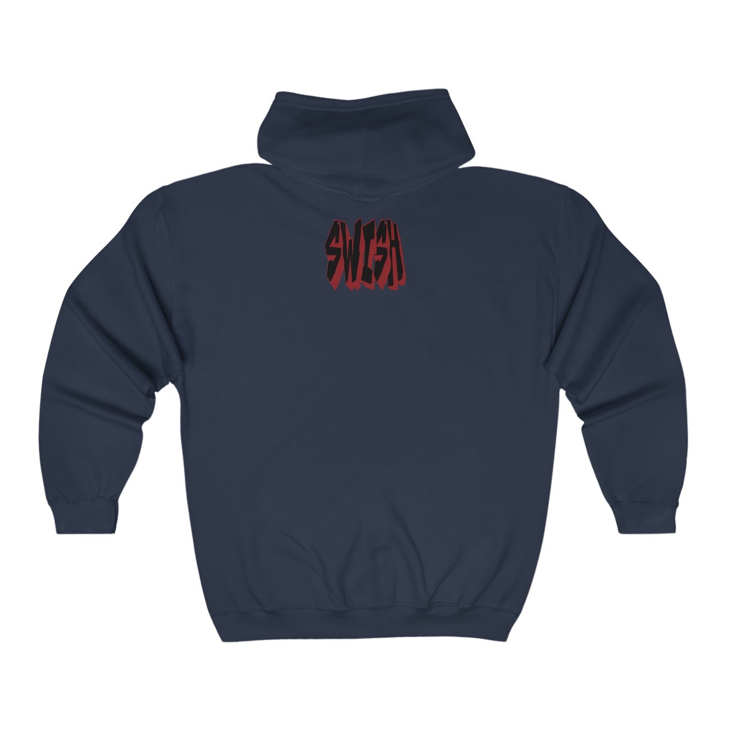 Swisha Face Logo Zip Up Jacket