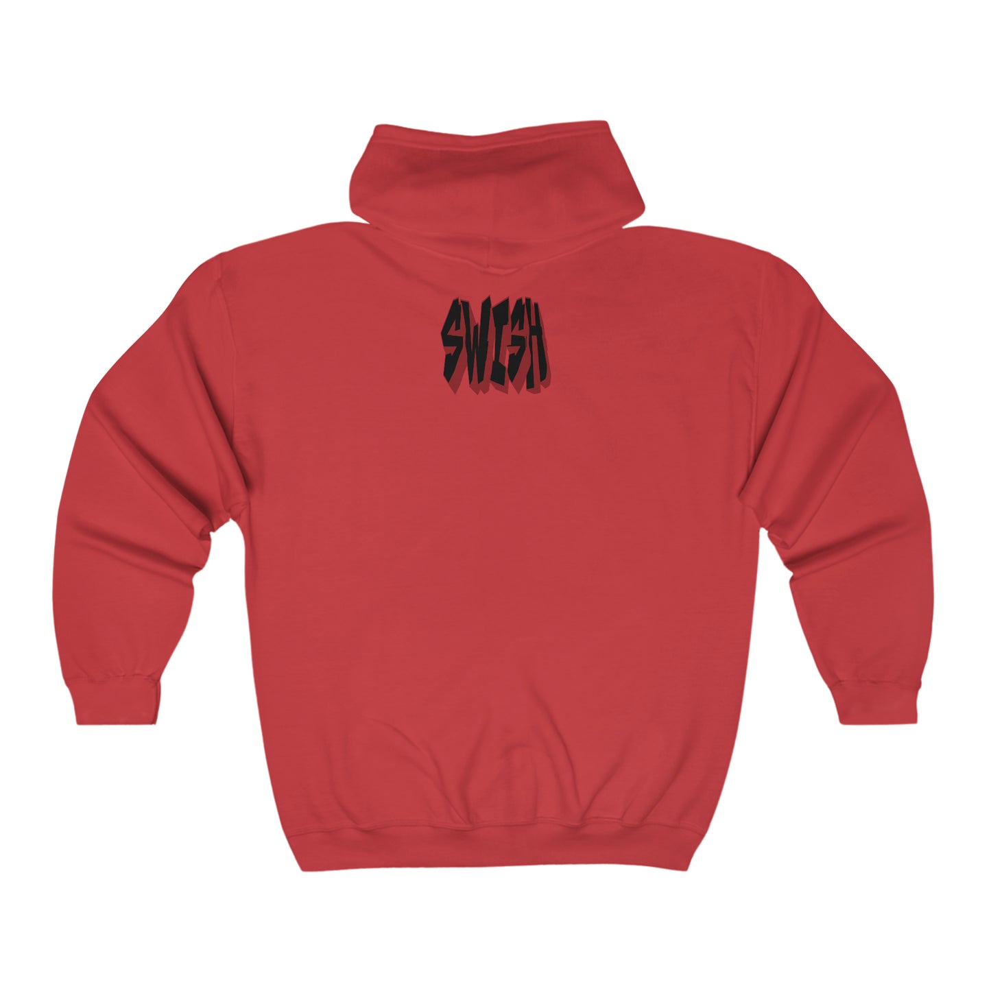 Swisha Face Logo Zip Up Jacket