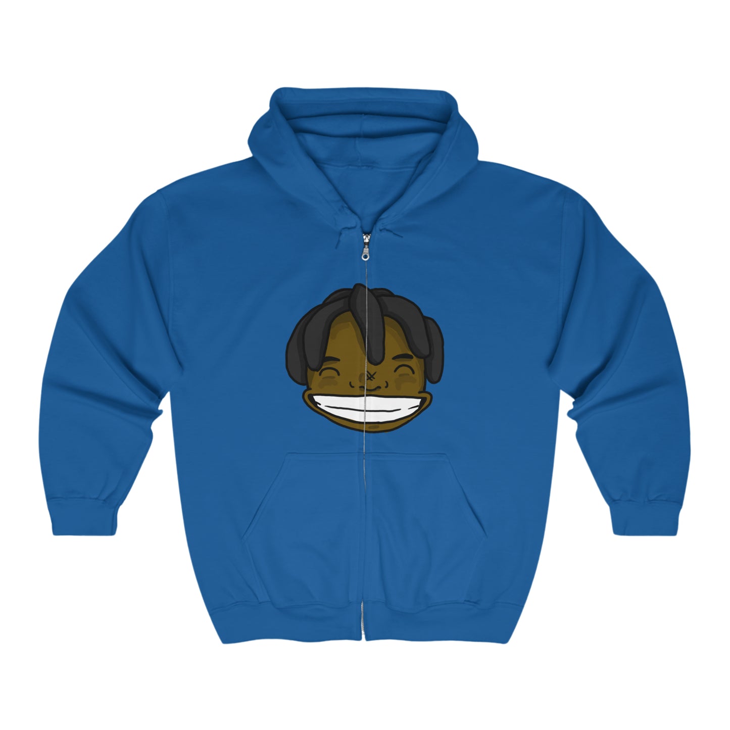 Swisha Face Logo Zip Up Jacket