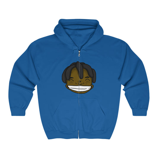 Swisha Face Logo Zip Up Jacket