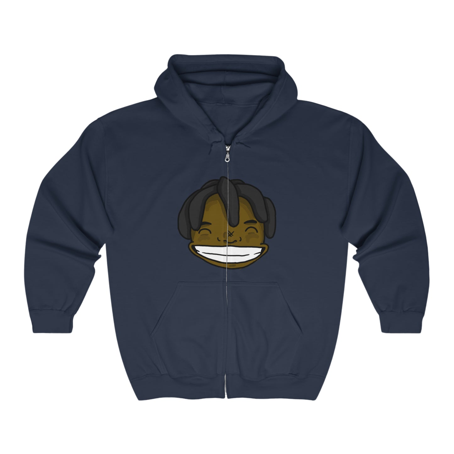 Swisha Face Logo Zip Up Jacket