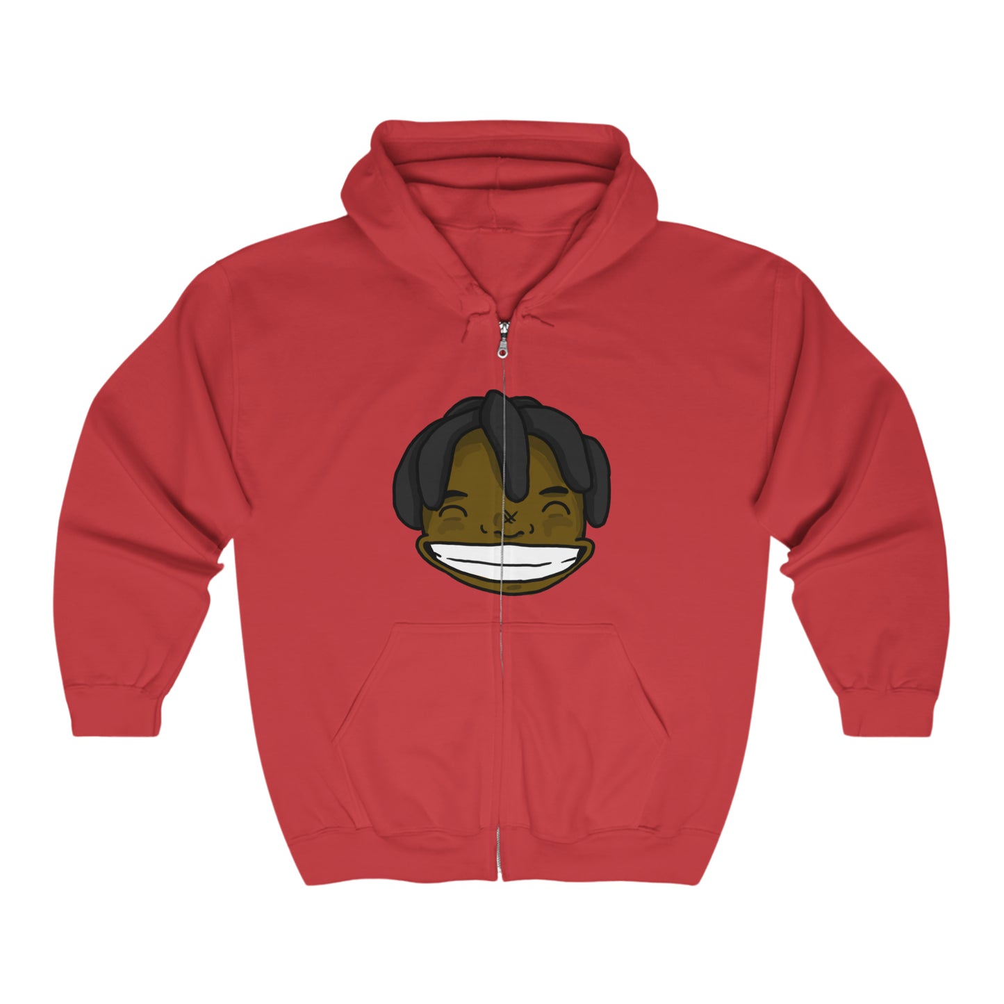 Swisha Face Logo Zip Up Jacket