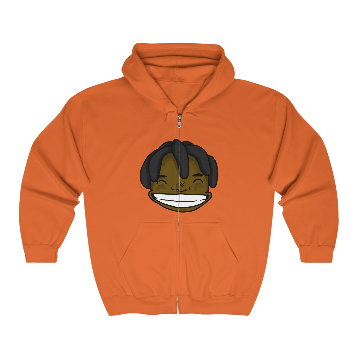 Swisha Face Logo Zip Up Jacket