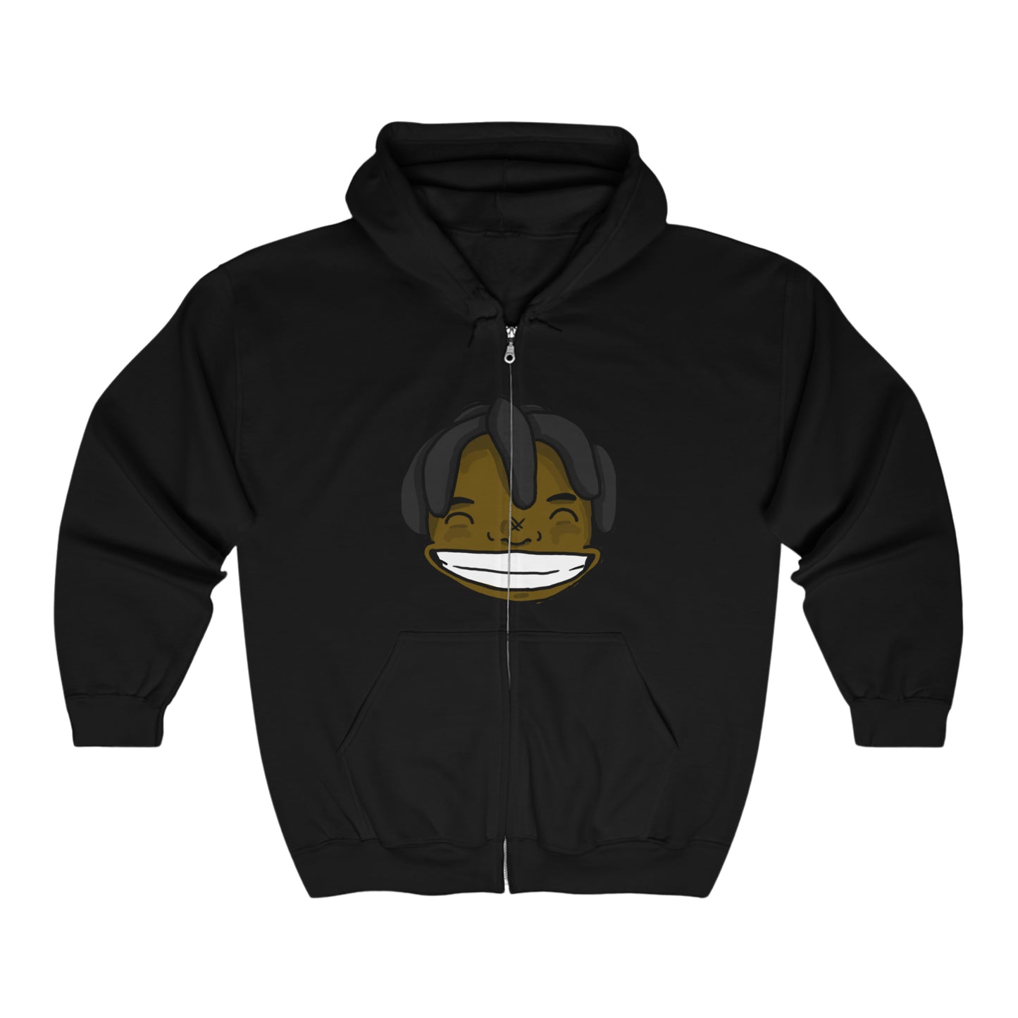 Swisha Face Logo Zip Up Jacket