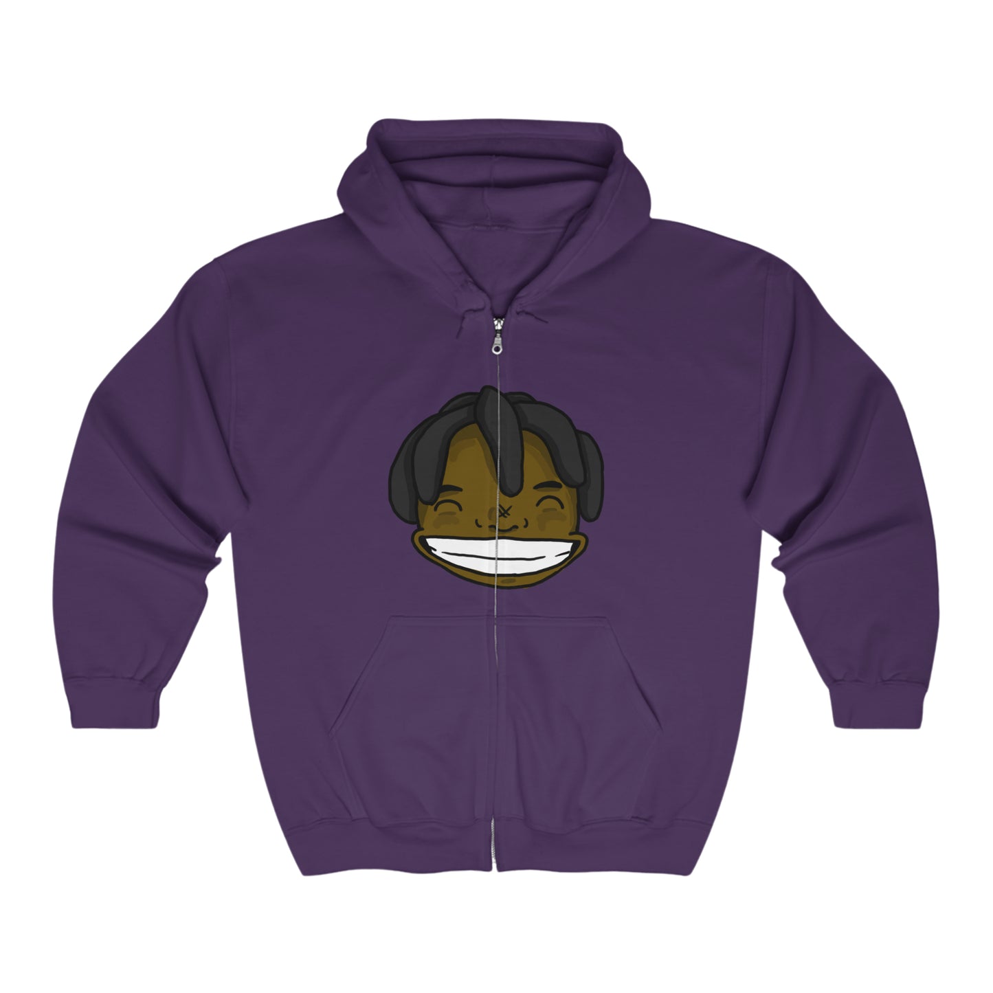 Swisha Face Logo Zip Up Jacket