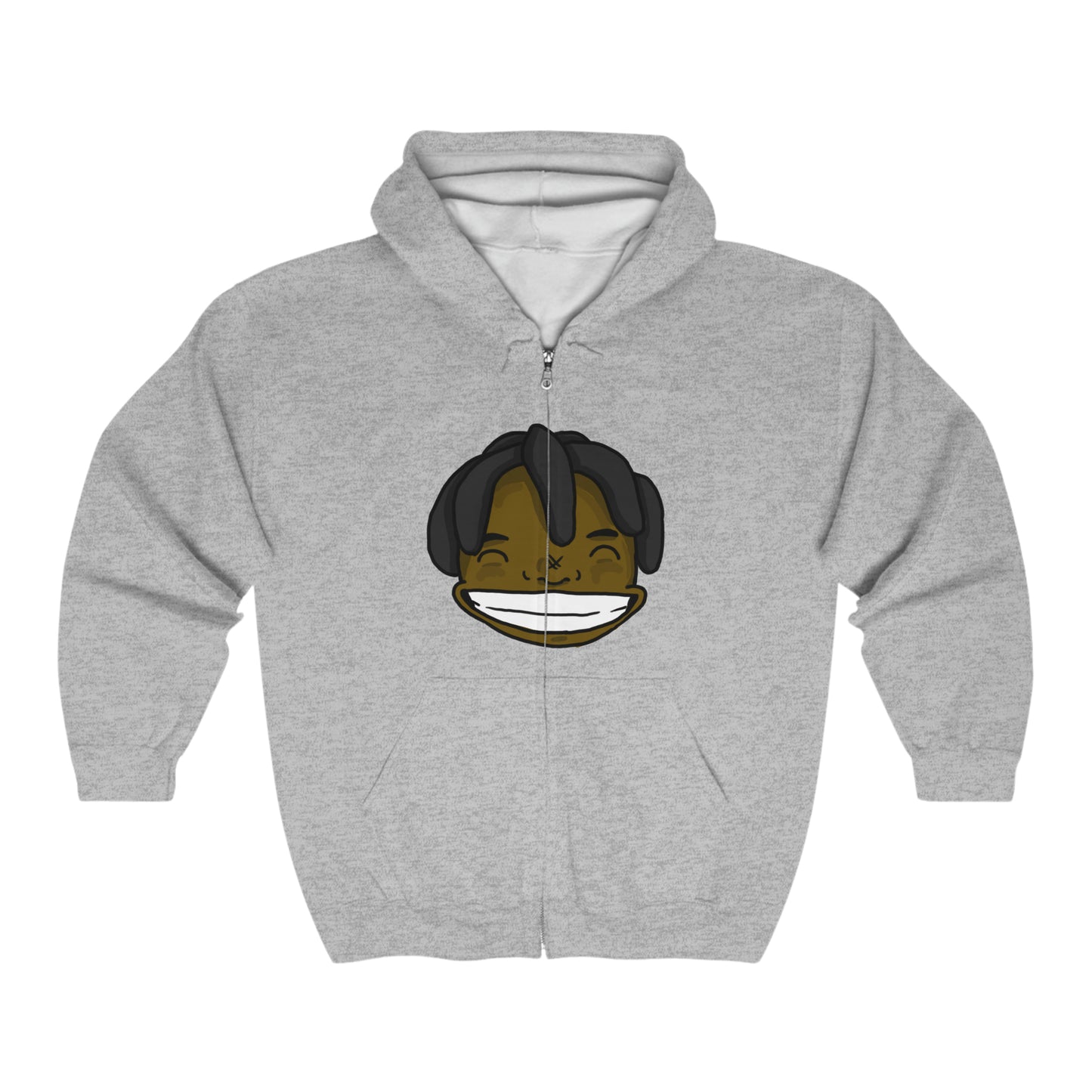 Swisha Face Logo Zip Up Jacket